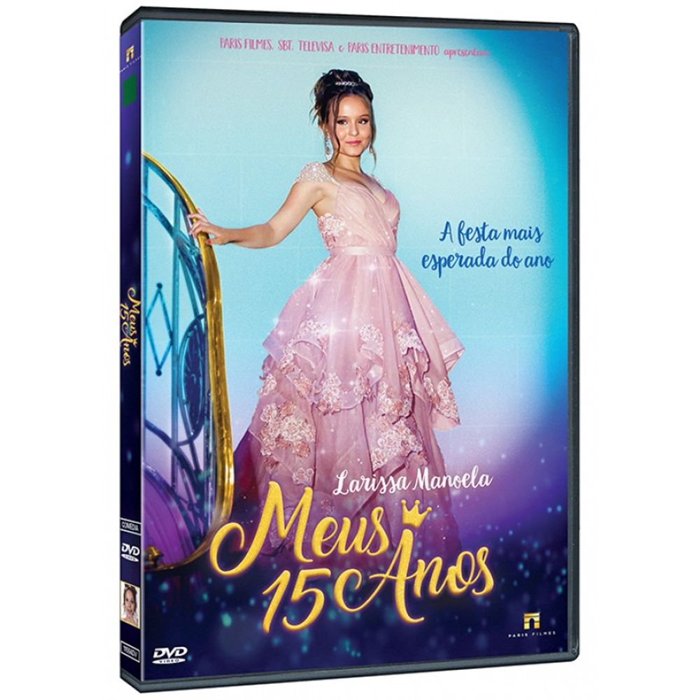 DVD LARISSA MANOELA MEUS 15 ANOS com a participação especial de Anitta (novo original lacrado)
