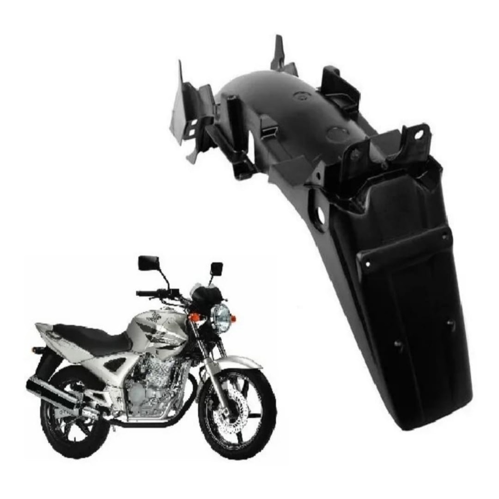 PARALAMA TRASEIRO (SUPORTE DE PLACA)CBX TWISTER 2001-2008 MODELO ORIGINAL em Oferta na Shopee