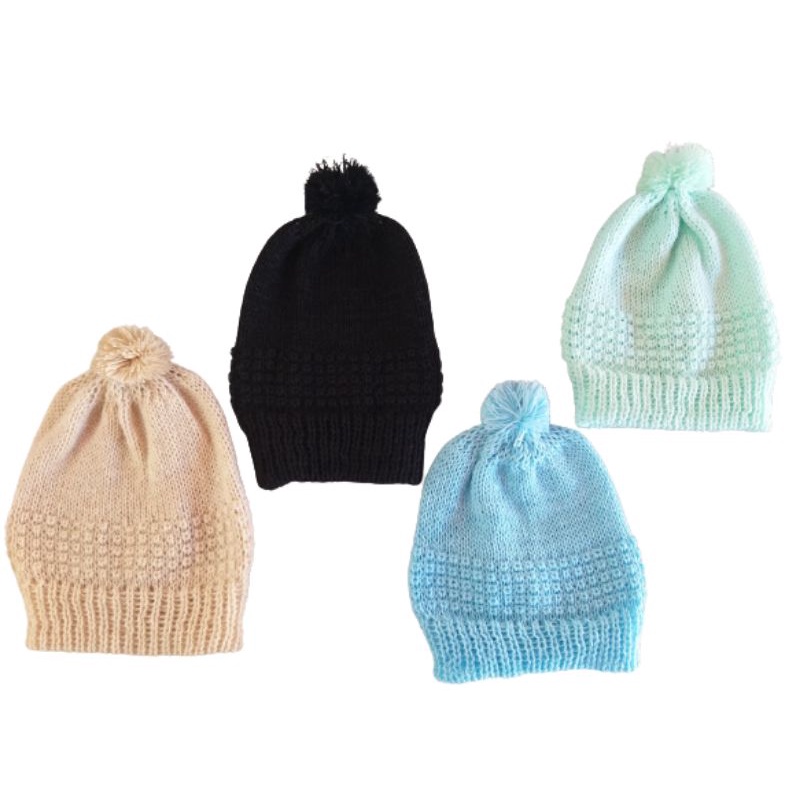 kit toucas de tricô Recém nascido maculino em Oferta na Shopee