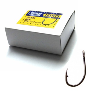 Anzol Marine 12147 Nickel Modelo Norueguês Haste Curta Anzol Curto em Oferta na Shopee