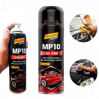 Cera Spray MP10 Automotiva 300ml - Mundial Prime Aplicação Seco Molhado em Oferta na Shopee