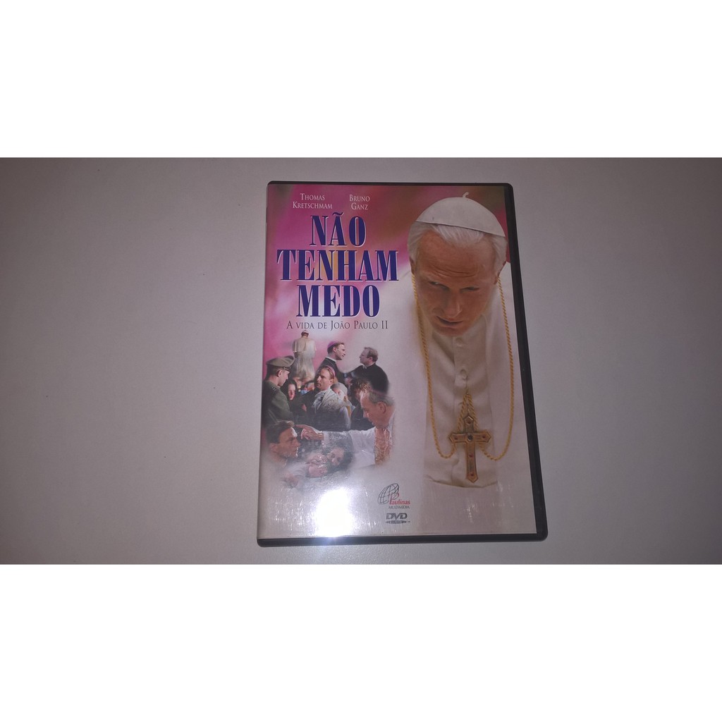 DVD - NÃO TENHAM MEDO - A VIDA DE JOÃO PAULO II