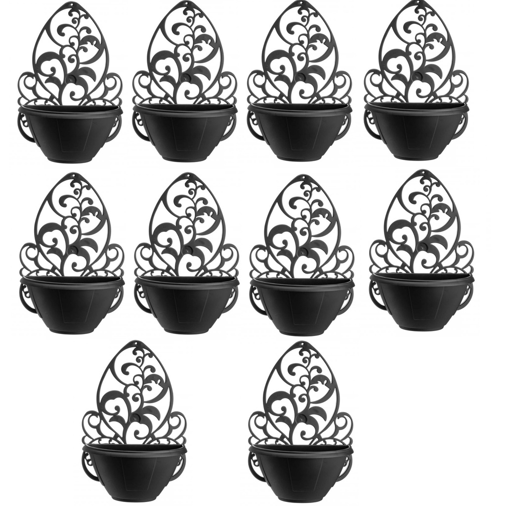 kit-10-arandelas-vasos-de-pl-stico-para-parede-jardinagem-flores