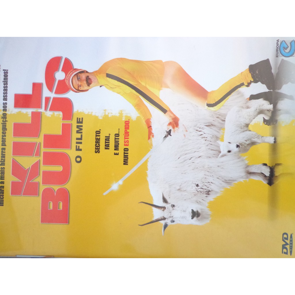Kill Buljo Paródia Kill Bill Dvd Original usado - comédia