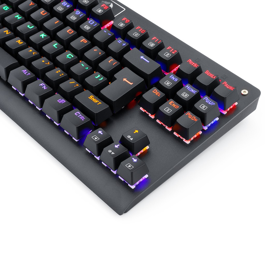 Teclado Gamer Mecânico Redragon Dark Avenger LED Rainbow, Switch Outemu MK2  Red, ABNT2 - K568R (RED) | Shopee Brasil