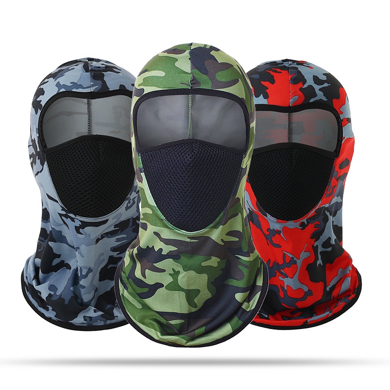 Balaclava Proteção Uv Máscara De Ciclismo De Pesca Capacete Facial Esportes Ao Ar Livre