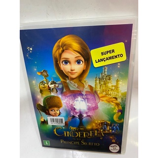 Cinderela E O Principe Secreto - Dvd Original Usado