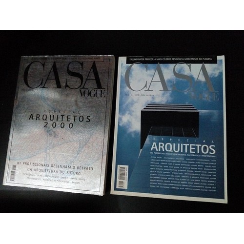 Revista Casa Vogue Especial Arquitetos 2000 - Vários