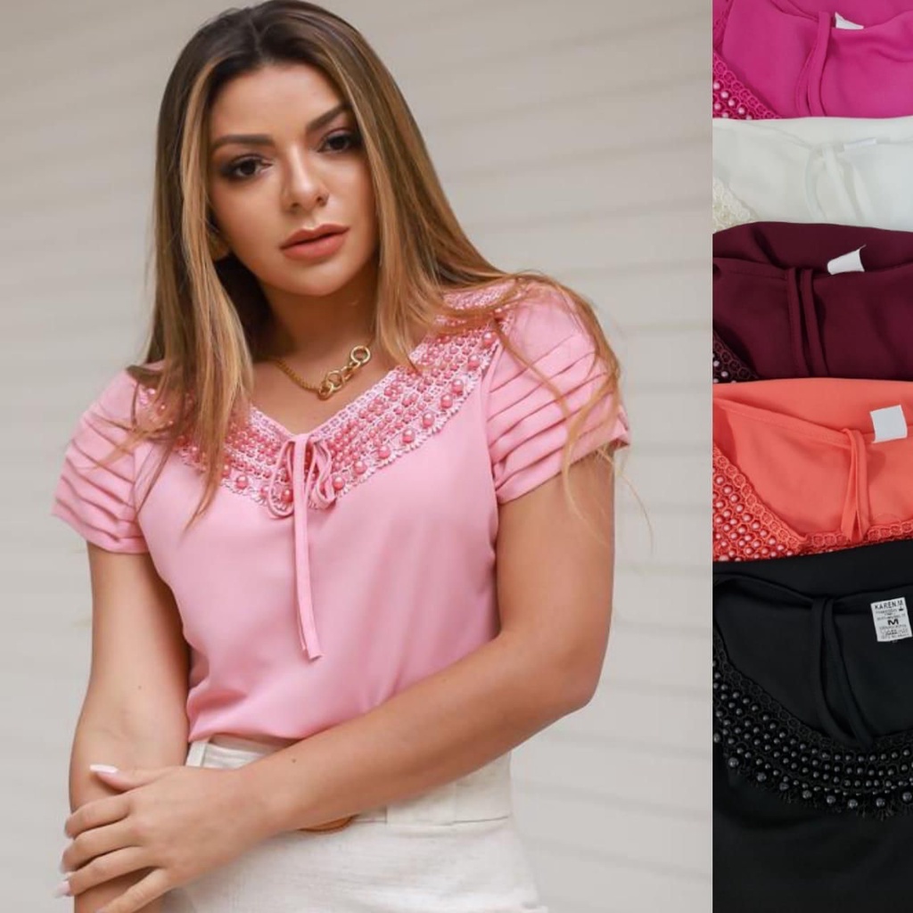 Modelos de hot sale blusa evangélicas