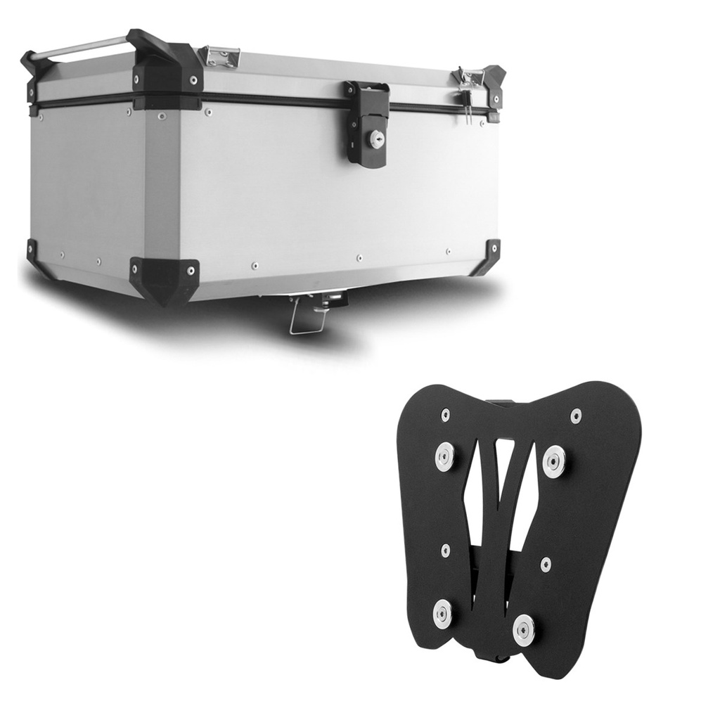 Baú 56 Litros + Base De Fixação Super Adventure F 850 Gs Adventure 2020