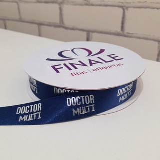 Fita De Cetim Personalizada 22mm / 2,2cm x 50metros