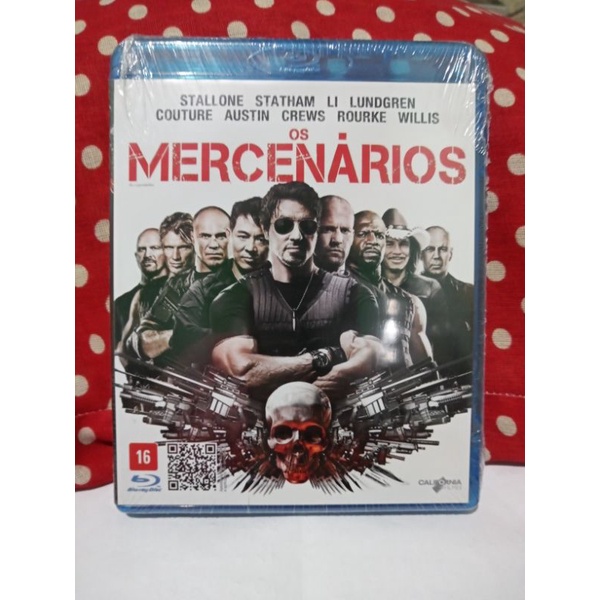 blu ray disk novo original lacrado os mercenarios