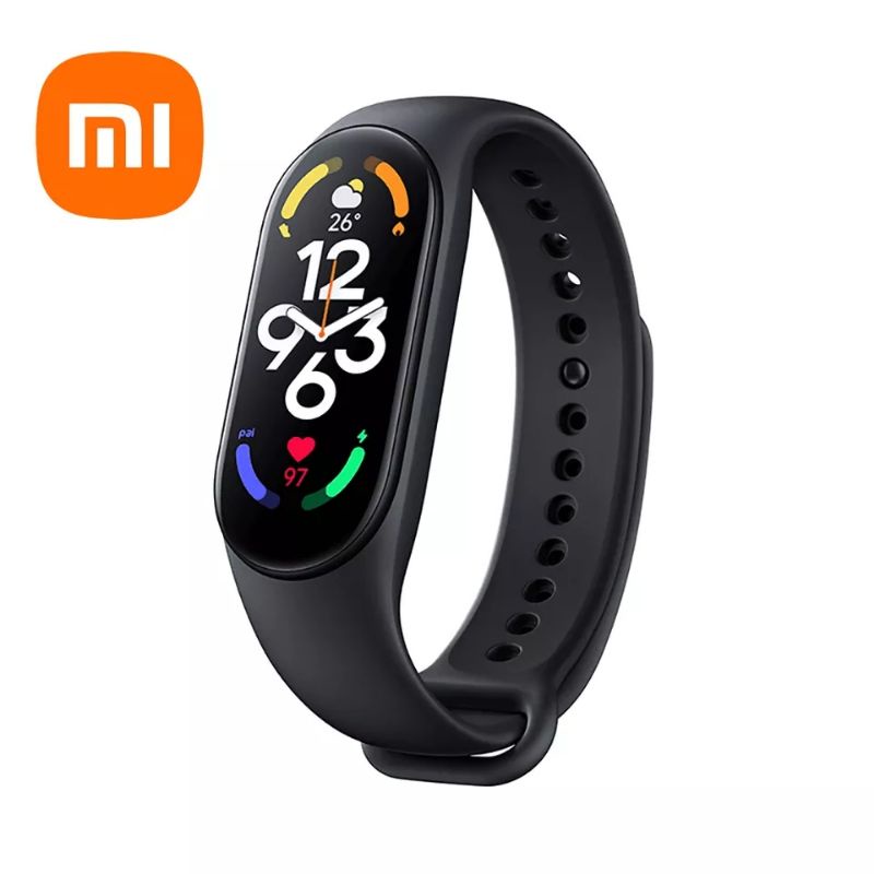 Xiaomi Mi Band 7 Original +1 Pulseira + Película Relógio Smartwatch