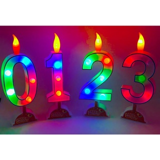Vela de aniversário de led