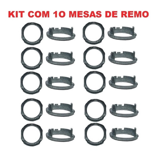 10 Mesa Maçaneta Remo Excêntrico Polo Novo Golf Fox Gol G5