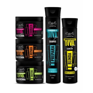 Kit Cronograma de Diva Belkit Premium – 5 itens