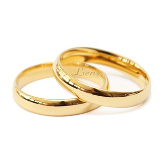 Par de Aliança Casamento Tungstênio 4mm Folheada Banhada Ouro 18k em Oferta na Shopee