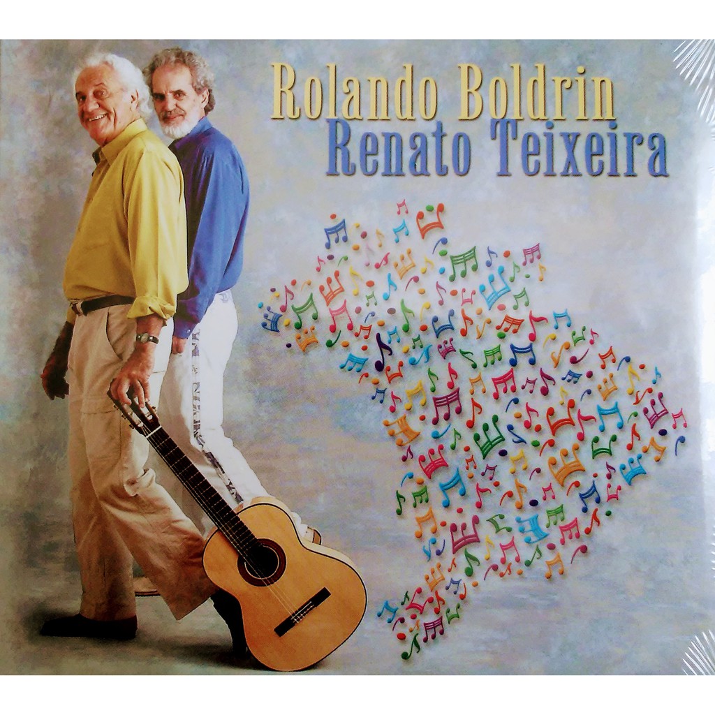 CD ROLANDO BOLDRIN / RENATO TEIXEIRA >>> ROLANDO BOLDRIN / RENATO TEIXEIRA - Reedição ano 2021 , digipack!!!