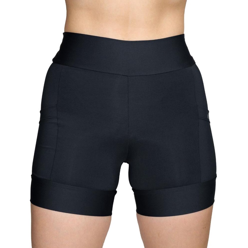 Bermuda de Compressao Feminina HUPI Run Curta em Oferta na Shopee