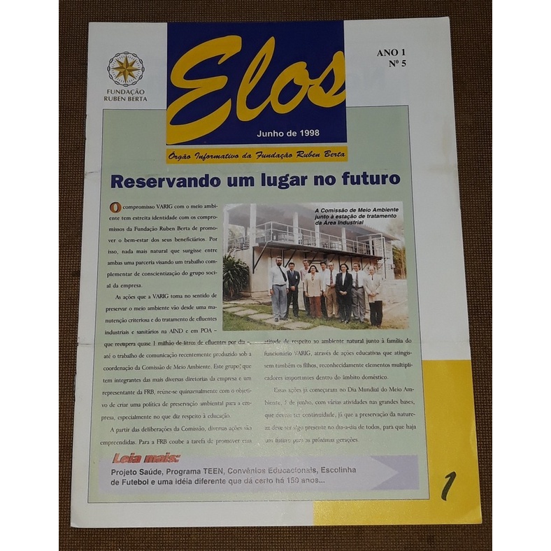 VARIG - Elos - Informativo Rubem Berta Ano 1 Número 5