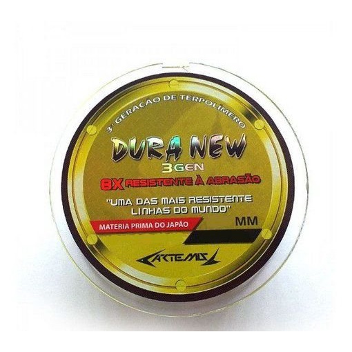 Linha Monofilamento Artemis Dura New Amarela 100M