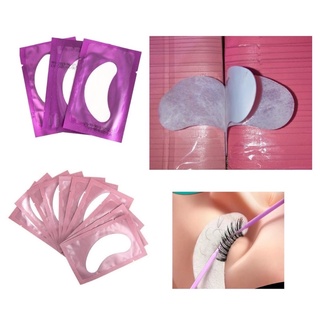 100 Pads (50 Pares) Adesivos em Gel Protetores de Pálpebras para Extensão de Cílios