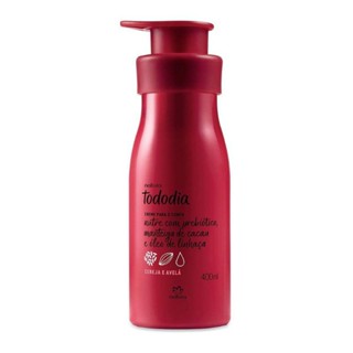 Hidratante Natura Tododia Fragrância Cereja e Avelã 400ml em Oferta na Shopee