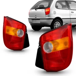 Par Lanterna Palio 1996 1997 1998 1999 2000 Carcaça Preta
