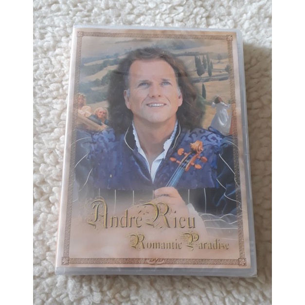 DVD André Rieu Romantic Paradise - Original e lacrado