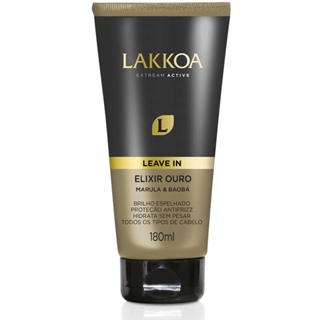 Finalizador Elixir Leave-In Hidratação Profunda Lakkoa 180ml em Oferta na Shopee