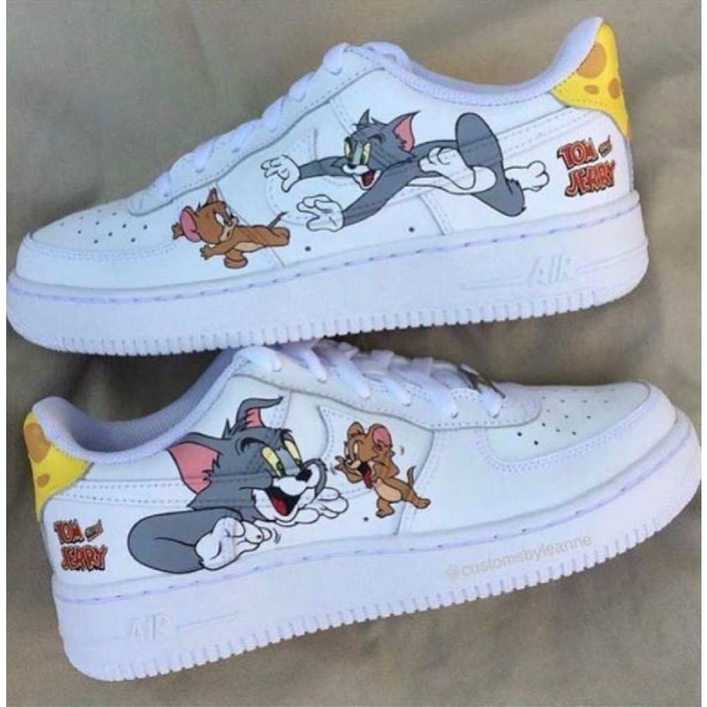 nike air force 1 tom and jerry