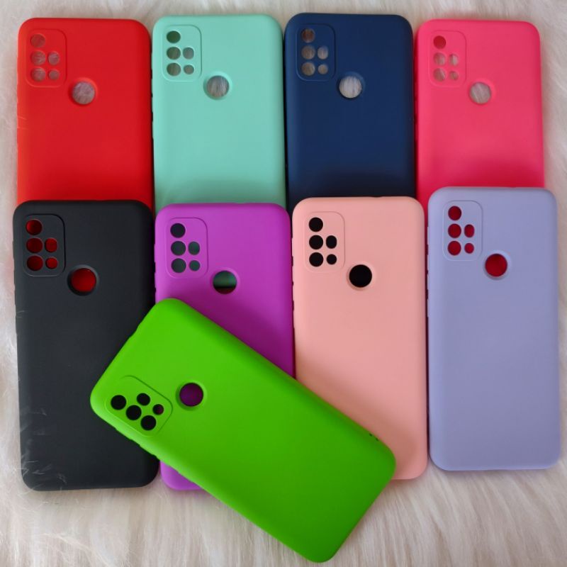 Capa Capinha Silicone Aveludada Motorola Moto G10 / G20 / G30