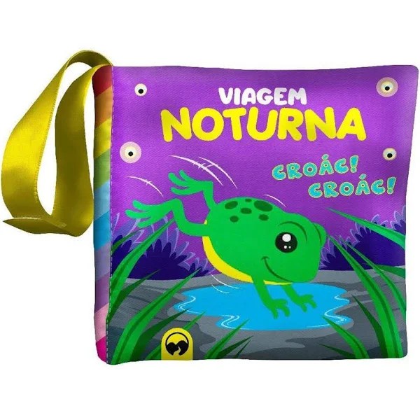 Livro de Pano - Bebê Feliz - Viagem Noturna