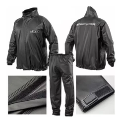 Capa De Chuva Moto Proteção Motociclista Motoboy Top Delta Flex P M G Gg