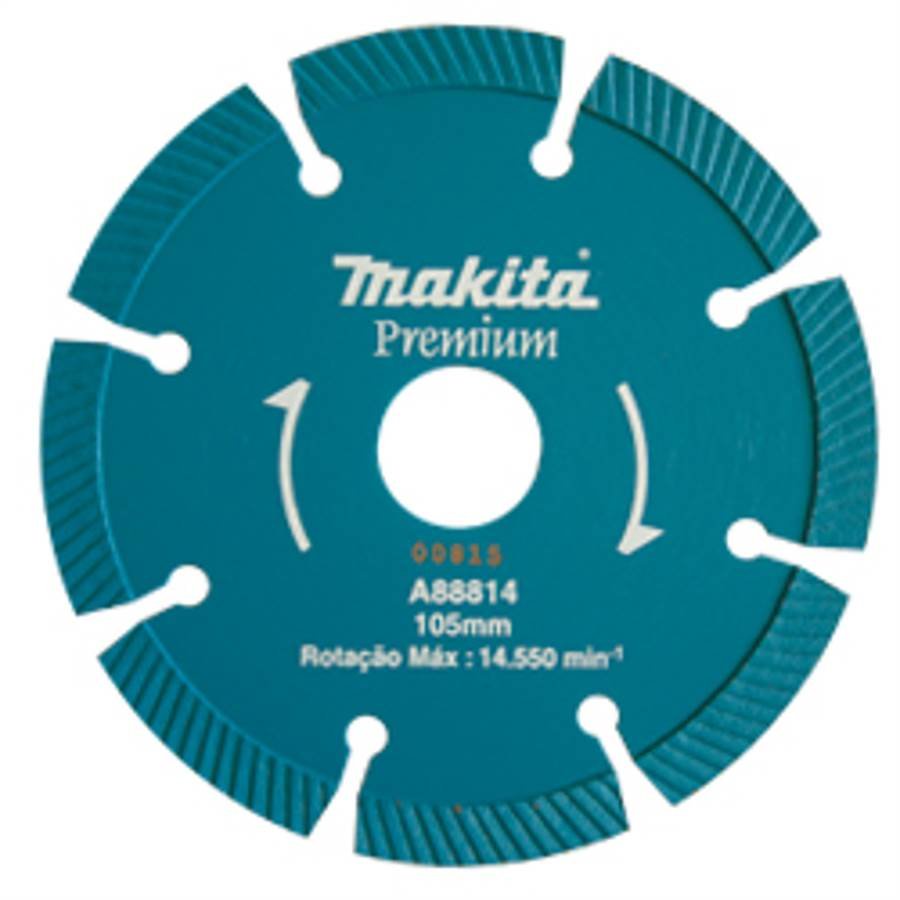 Disco Concreto Diamantado Segmentado Premium 105mm A88814 - Makita Original em Oferta na Shopee