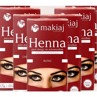 Henna Makiaj para Sobrancelhas com Fixação e Efeito Natural Shopee Brasil