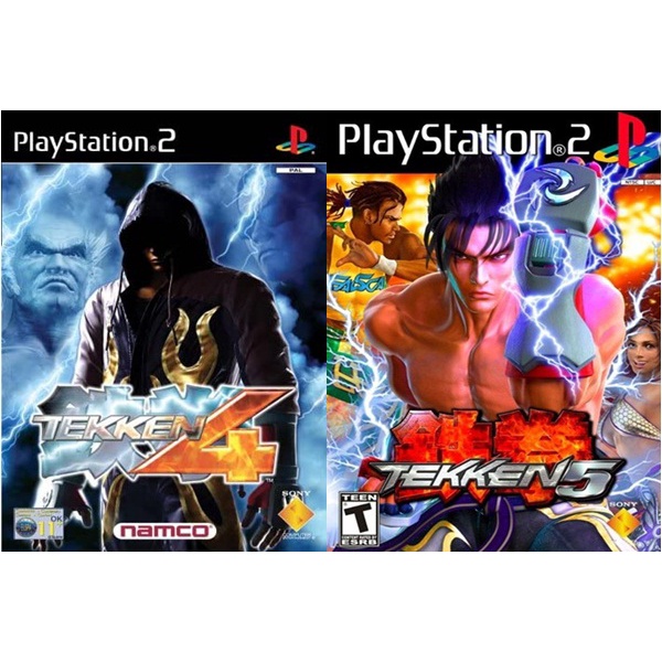 Kit Tekken 4 + Tekken 5 (PS2)