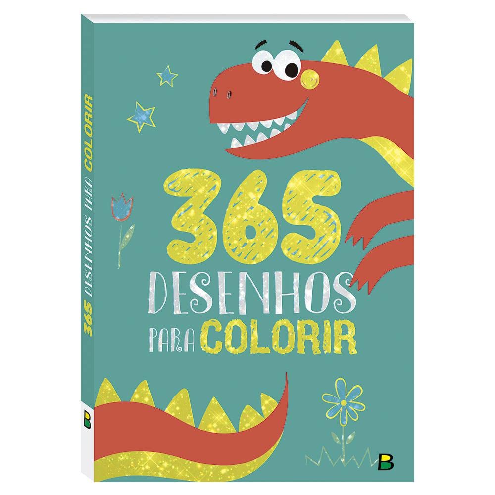 Livro 365 Desenhos Para Colorir (Vd) em Oferta na Shopee