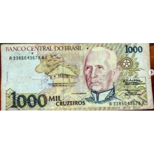 cédula de mil cruzeiros