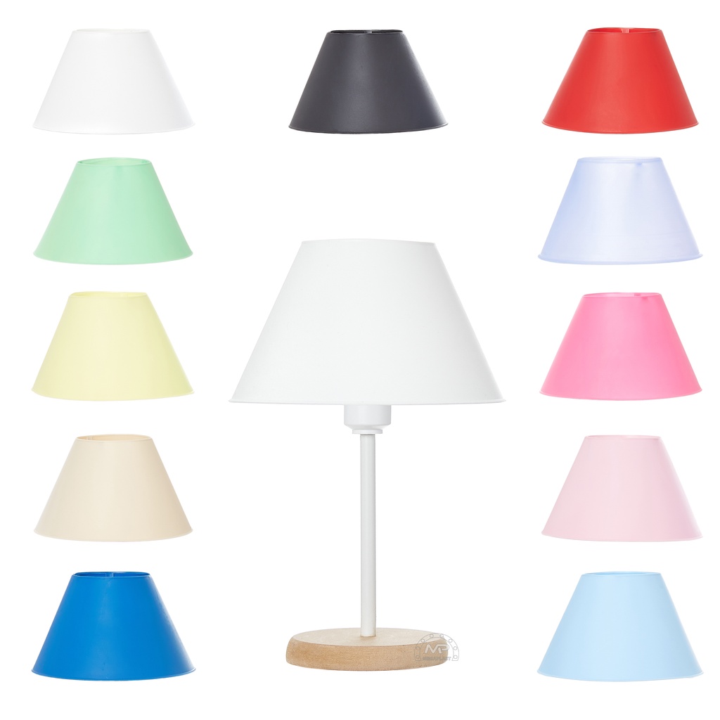 Abajur Luminária De Mesa C/ Cúpula 17cmx27cm (diâmetro X Al)