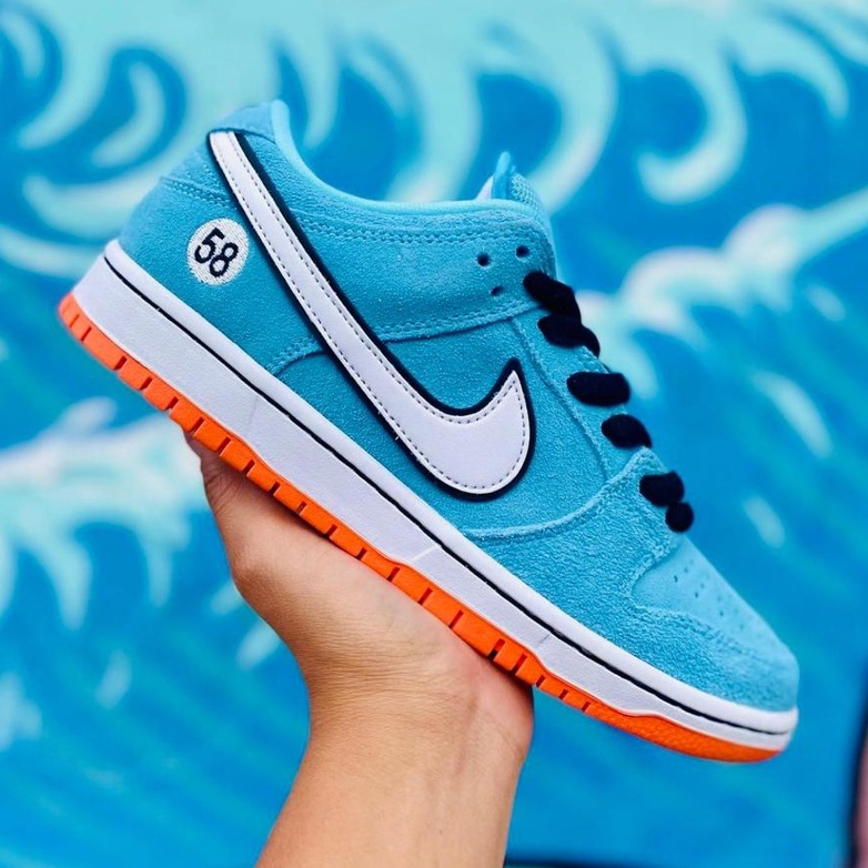 Tenis Nike SB Dunk Low Pro Gulf Unboxing & Review Club 58