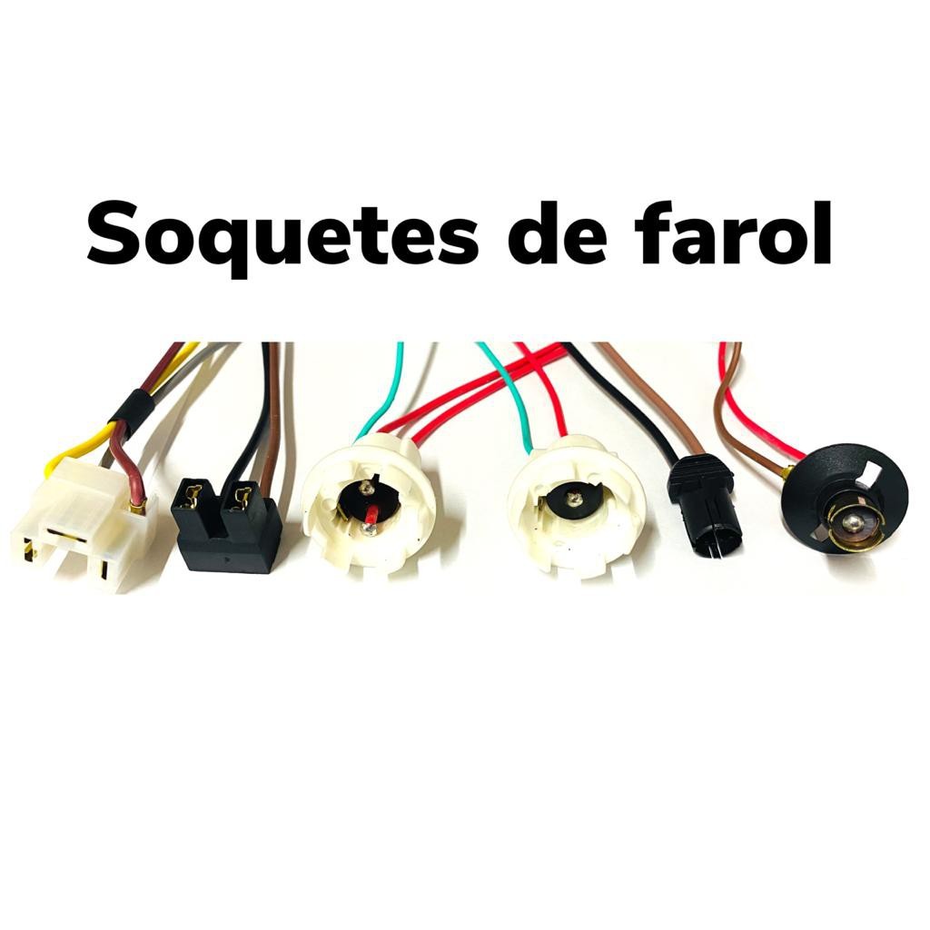 Soquete De Farol Automotivo - H4 - h7 - margarida 1polo E 2polo - Pingão - 69 em Oferta na Shopee