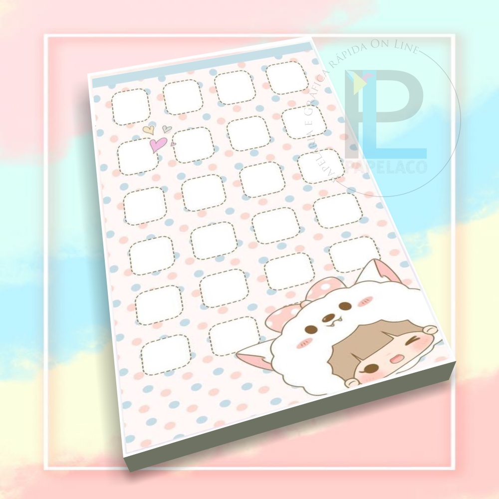 Bloquinho Checklist e Rascunho - 50 folhas - 10x14cm