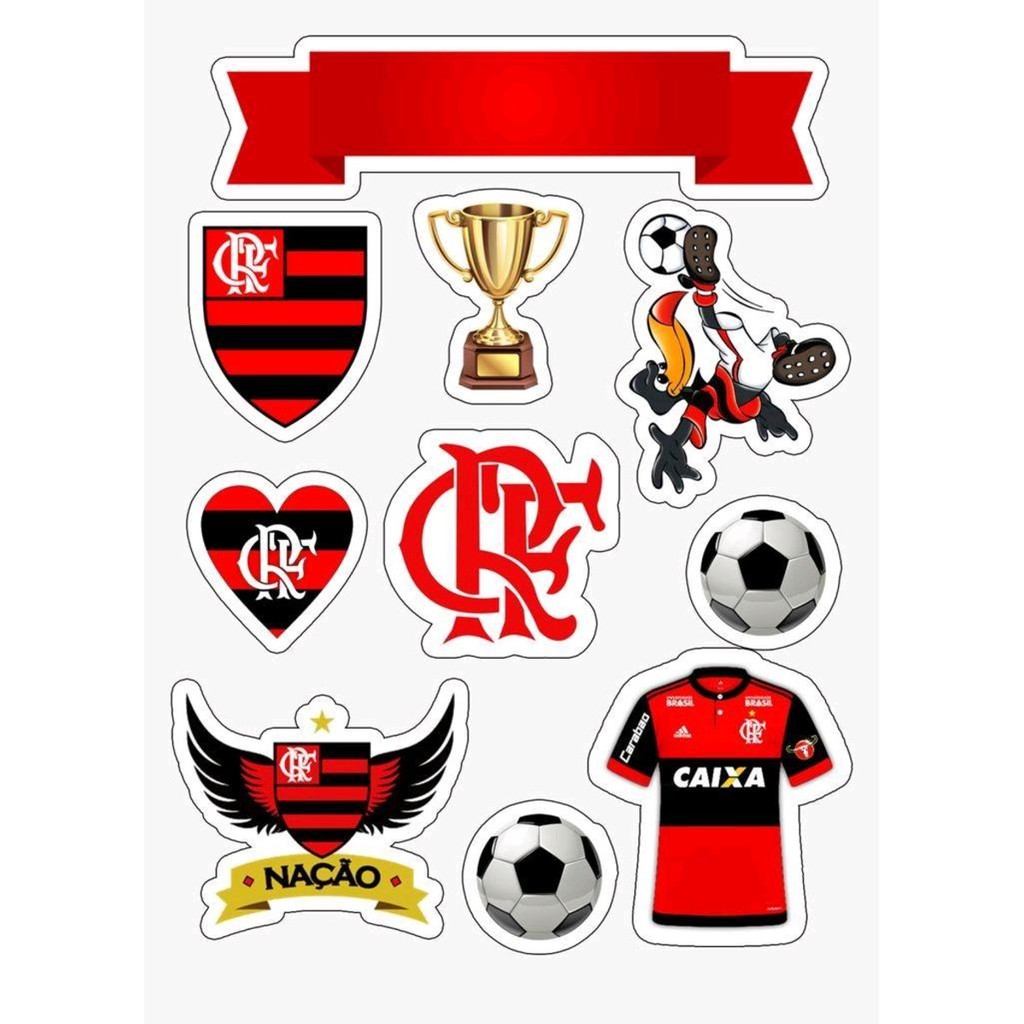 Topo De Bolo Times De Futebol Shopee Brasil