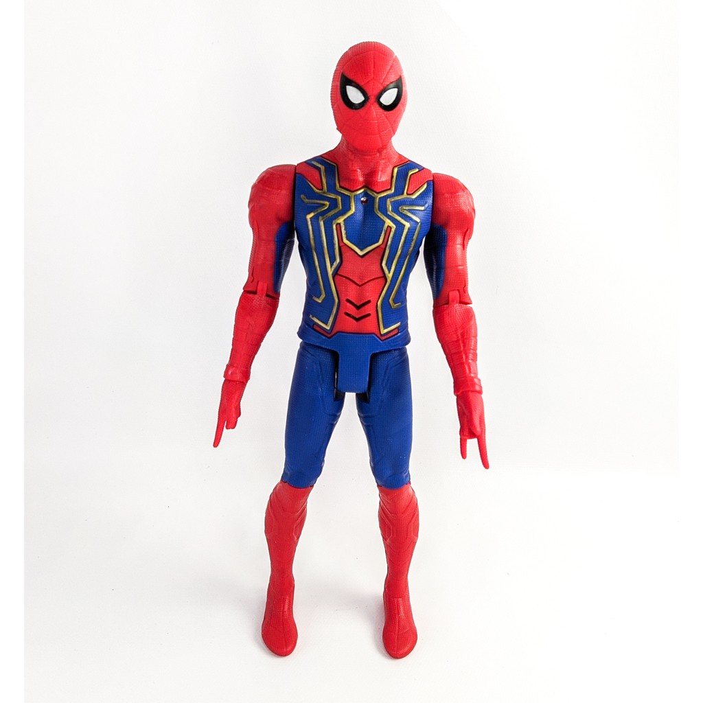 Boneco Grande Super Heroi Homem Aranha Spider Man Articulado Com Som ...