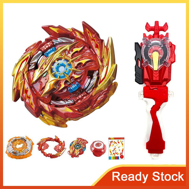 Beyblade B-159 Set Burst GT Game Starter Toy Booster Super Hyperion With Sparking Bey String Launcher Combat Gyro Toys Shopee Brasil