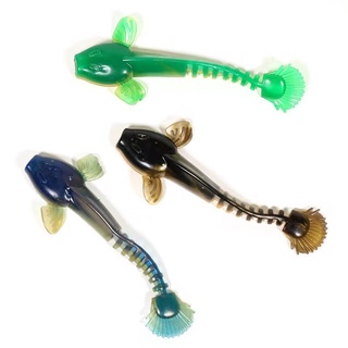 Iscas Soft Silicone 06 Cm 10 Unidades Robalo, Tucunaré, Traíra