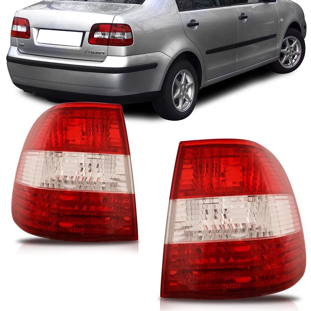 Par Lanterna Polo Sedan 2003 2004 2005 2006 Canto em Oferta na Shopee