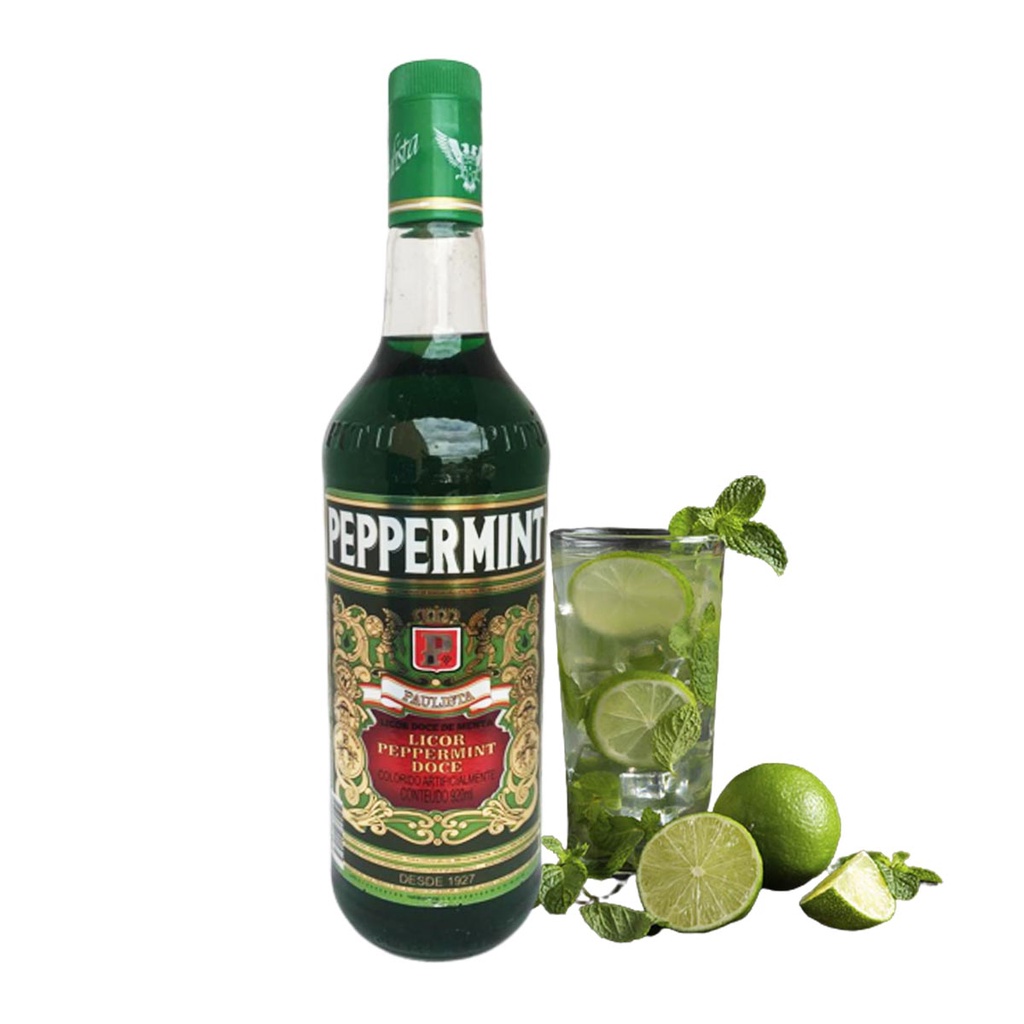 Bebida Alcoólica Licor Peppermint Doce De Menta  920 Ml