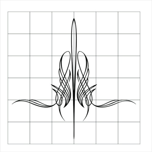 Adesivo Sticker Pinstripe Mascara Pintura Kustom Pinstriping